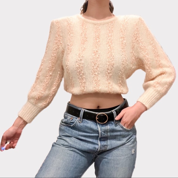 VINTAGE ROMANTIC ACADEMIA VIBES SWEATER - Picture 3 of 4